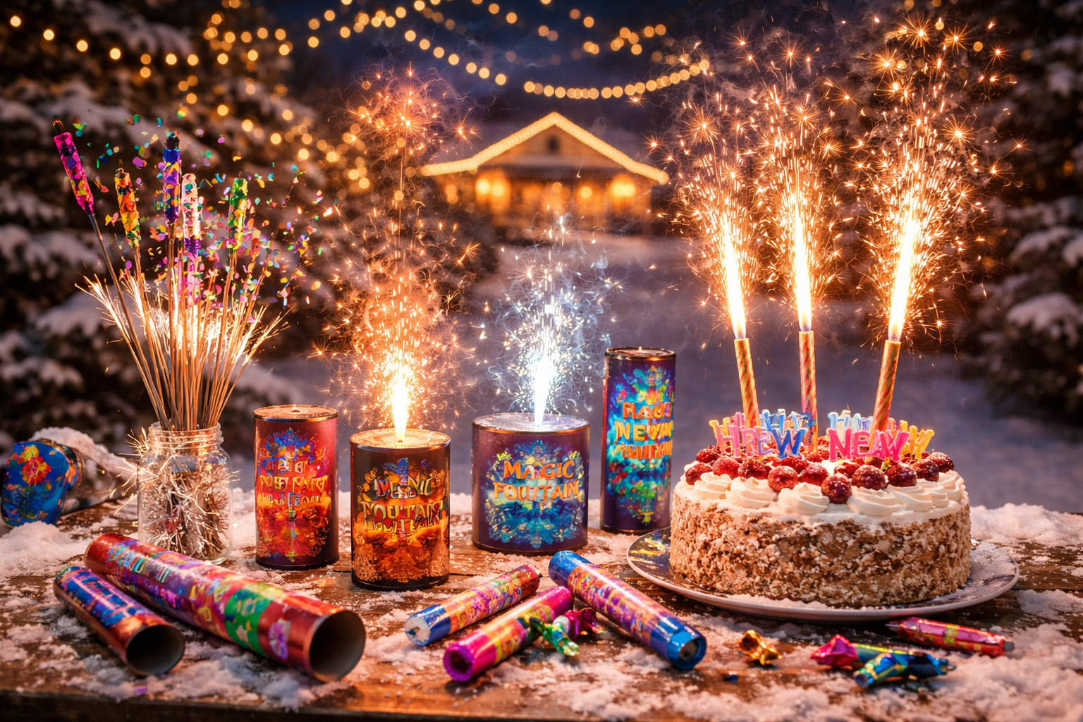 Что купить на Новый год кроме салюта