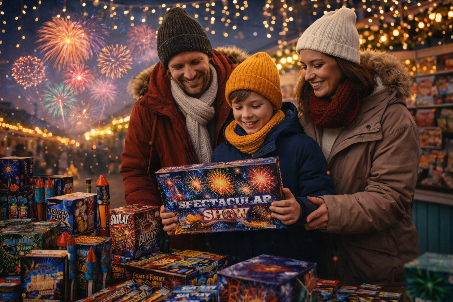 Как выбрать фейерверк на Новый год: по бюджету, площадке и формату праздника