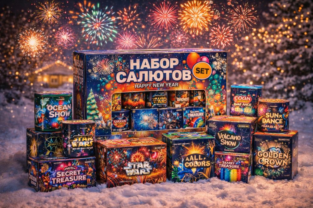 Наборы салютов на Новый год